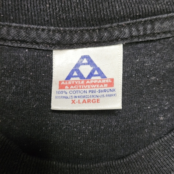 Vintage 2000 WWF Do You Smell What The Rock Is Cookin' Black T-Shirt X-Large - Picture 4 of 9